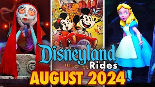 Disneyland Rides  August 2024 POVs 4K 60FPS [upl. by Beal]