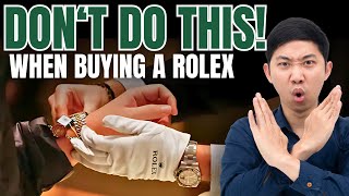 Avoid Doing This 5 Things Rolex Authorized Dealers Hate [upl. by Jez]