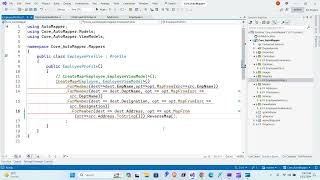 AutoMapper in ASPNET Core [upl. by Crotty]