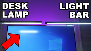 Desk Lamp VS Monitor Light Bars  Worth it [upl. by Domeniga]