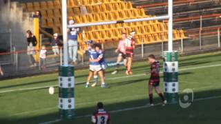 NSW Cup 2012 Second half comeback from Newtown Jets v North Sydney Bears [upl. by Meluhs]