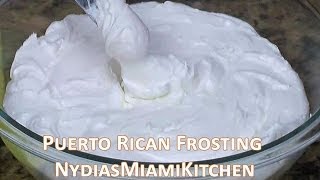 Puerto Rican Cake Frosting [upl. by Ellevart]