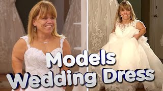 Amy Roloff Models Wedding Dress Looks Absolutely Gorgeous  Little People Big World [upl. by Barnett]