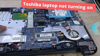 Toshiba Satellite C50B919 Not Turning On  Disassemble  Teardown  Toshiba Laptop Not Turning on [upl. by Nhoj]