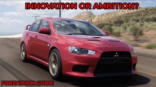 Forza Horizon 5  Forzathon Guide  Innovation or Ambition [upl. by Llezom115]