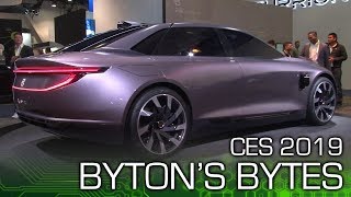 BYTON MByte amp KByte  CES 2019 [upl. by Atinad412]