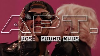 ROSÉ Bruno Mars  APT Letra  Lyric quotApateu apateu quot [upl. by Luce]