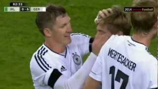 Irland Deutschland 16 Réthy ZDF Goals WM 2014 Qualifikation [upl. by Regnig]