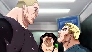 Jack Hanma VS Sikorsky Fight Scene  BAKI 2018 EPISODE 21 ENGLISH SUBBED [upl. by Gnuy]