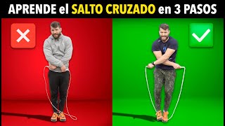 Cómo hacer el SALTO CRUZADO con la Cuerda de Saltar ✅ Aprende a Saltar como un Boxeador [upl. by Joscelin942]