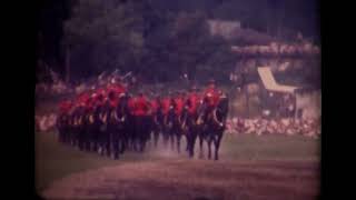 NM69 RCMP Musical Ride at Nelson Civic Grounds  July 25 1958 [upl. by Mulry]