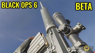 COD BO6 BETA  All Weapons Showcase [upl. by Landsman]