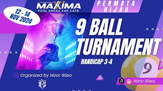 Round 64  Abbas  Labewa Vs Iben  Vno  Maxxima 9Ball Turnament Handicap 4 [upl. by Anemij958]