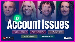 Fiverr 2024 Account Issues Fiverr Account Flagged Fiverr Success Score Low Performance and More [upl. by Clein833]