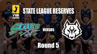 Northern Stars vs Apex  State League Reserves WAVL 2024 [upl. by Naujd450]