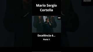 Mario Sérgio Cortella Excelência é  Parte 1 shorts [upl. by Kato]