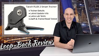 Tacx FLUX 2 Direct Drive Smart Trainer  GPLama LoopBack Review [upl. by Bibbie]