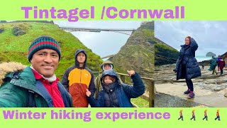 Tintagel  Cornwall  Hiking adventure  winter experience Family vlog18112024🇬🇧 4K [upl. by Rahman]