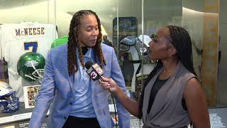 Seimone Augustus thoughts on Angel Reeses transition to the WNBA [upl. by Trbor]