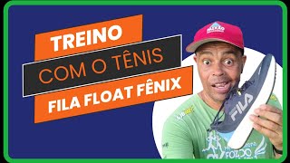 Treino Com O Tênis Fila Float Fênix [upl. by Kelula540]