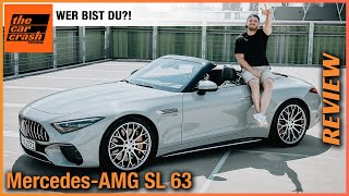 Mercedes AMG SL 63 im Test 2023 Luxus Cabrio oder sportlichster SL ever Fahrbericht  Review R232 [upl. by Nudnarb708]