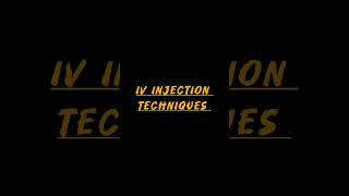 Iv injection💉🩸Intervenous iv InjectionHow To do an iv injection process 😬😳nursingstudent gnm [upl. by Irrol]