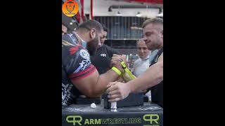 🔥🔥 Supermatch 🔥🔥Levan Sagnashvili vs Irakli Zirakashvili levansaginashvili shorts armwrestling [upl. by Niram]