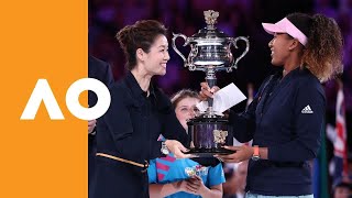 Naomi Osaka A star is born 2019 Womens Final  Australian Open 2019 [upl. by Yeltihw27]