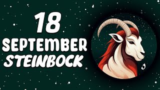 JEMAND SUCHT DICH MIT KLARER ABSICHT STEINBOCK ♑ HEUTE 18 september 2024 [upl. by Agosto364]