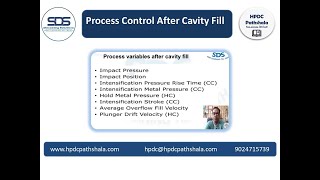 Process Control After Cavity Fill  HPDC  Die casting  English  Bharat Sharma  Machine [upl. by Licna]