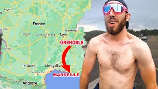 Faire GrenobleMarseille à Vélo en 1 Jour  épisode 1 [upl. by Annahsat562]