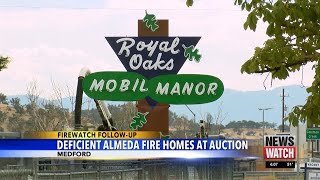 Deficient homes originally intended for Almeda Fire survivors sold at auction [upl. by Morell126]