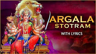 Argala Stotram With Lyrics  Durga Saptashati  Navratri Special Song [upl. by Delinda]