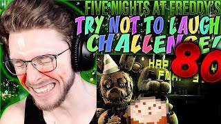 Vapor Reacts 1033  FNAF SFM FIVE NIGHTS AT FREDDYS TRY NOT TO LAUGH CHALLENGE 80 [upl. by Barnebas]