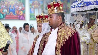 Beautiful Ethiopian Wedding  Ethiopian Orthodox Church  Seble  Dr Neway [upl. by Giorgi]