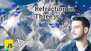 Refraction in threejs  Tutorial n°6 [upl. by Mechelle]