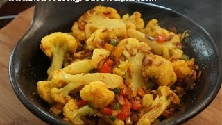 Ethiopian Food  Cauliflower amp Ginger Vegan Tibs Recipes  Amharic English  Abeba Gomen [upl. by Stelu]