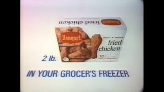 Banquet Fried Chicken Commercial 1973 [upl. by Ajtak]