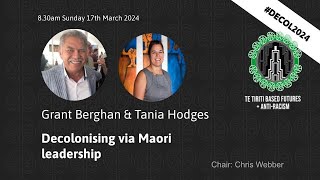 Decolonising via Māori leadership webinar [upl. by Eveivaneg374]