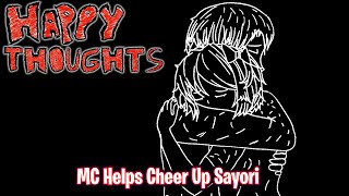 MC Helps Cheer Up SayoriDDLC Happy Thoughts MOD [upl. by Charla]