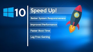 How to Speed Up Your Windows 10 Performance Best Optimized Settings [upl. by Birchard]