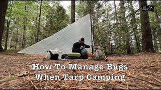 How I Deal With Bugs When Im Camping With A Tarp [upl. by Naitsabes367]