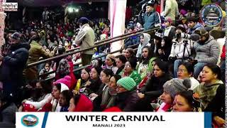 LIVE  WINTER CARNIVAL MANALI 2023 [upl. by Erlewine190]