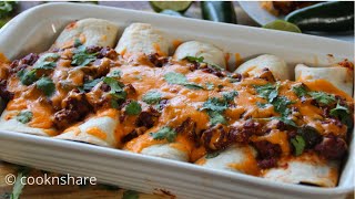 Beef Enchiladas That Will Satisfy Your Craving [upl. by Adala]