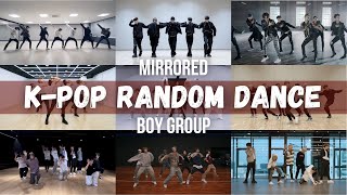 MIRRORED KPOP RANDOM DANCE  BOY GROUP [upl. by Amargo]