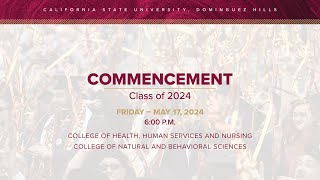 CSUDH 2024 Commencement Friday May 17 2024  6PM [upl. by Yrekcaz]