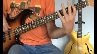 The Detroit Spinners  Working My Way Back To You  Bass Cover [upl. by Asseralc141]