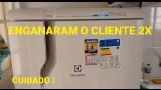 GELADEIRA ELECTROLUX RFE 39 NÃO GELA E NEM CONGELARESOLVIDO [upl. by Ailongam19]