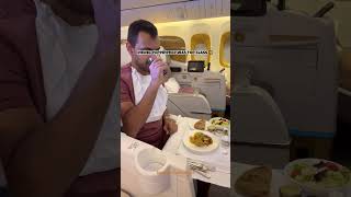 Emirates Business class experience from India in Boeing 777 [upl. by Ejrog]