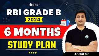 RBI Grade B Syllabus Strategy  6 Months Study Plan To Crack RBI Manager 2024  EduTap RBI Grade B [upl. by Sheldon]